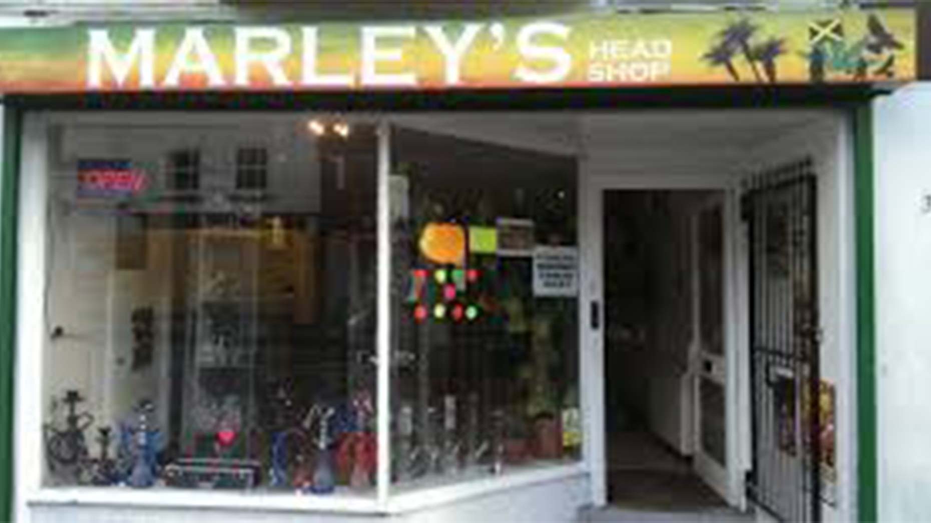 Marley's Head Shop on Lincoln High Street