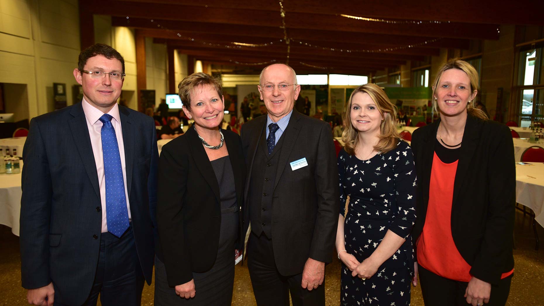 Andrew Taylor, Head of Leisure at NatWest Bank,
Susan Hallam, Managing Director at Hallam Internet Marketing, Councillor Jeff Summers, Leader of West Lindsey District Council and Lydia Rustling, Lincolnshire County Council. Photos by Steve Smailes