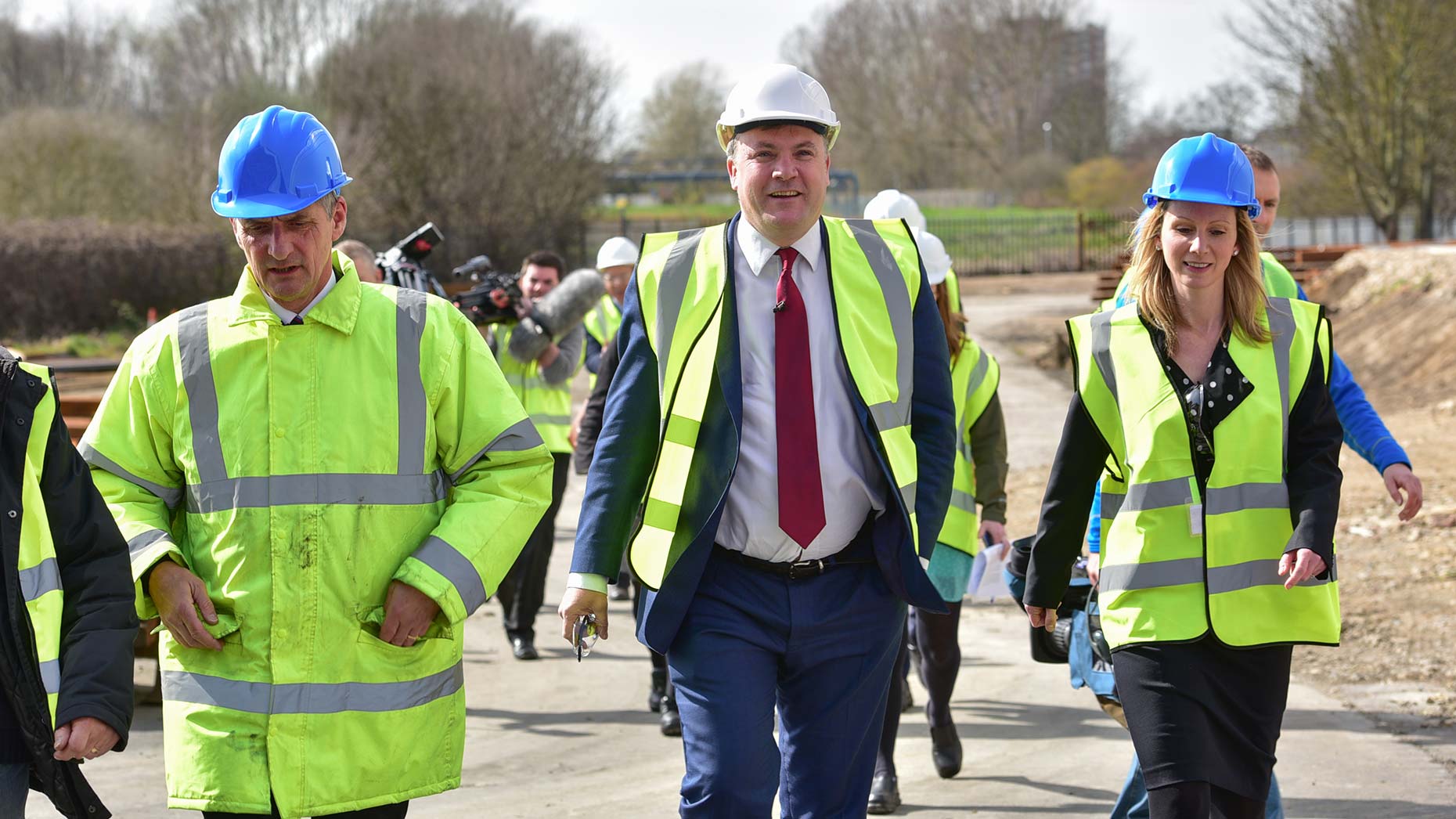Ed Balls announced that Labour would scrap the role of Police and Crime Commissioners on a visit to Lincoln. Photo: Steve Smailes for The Lincolnite