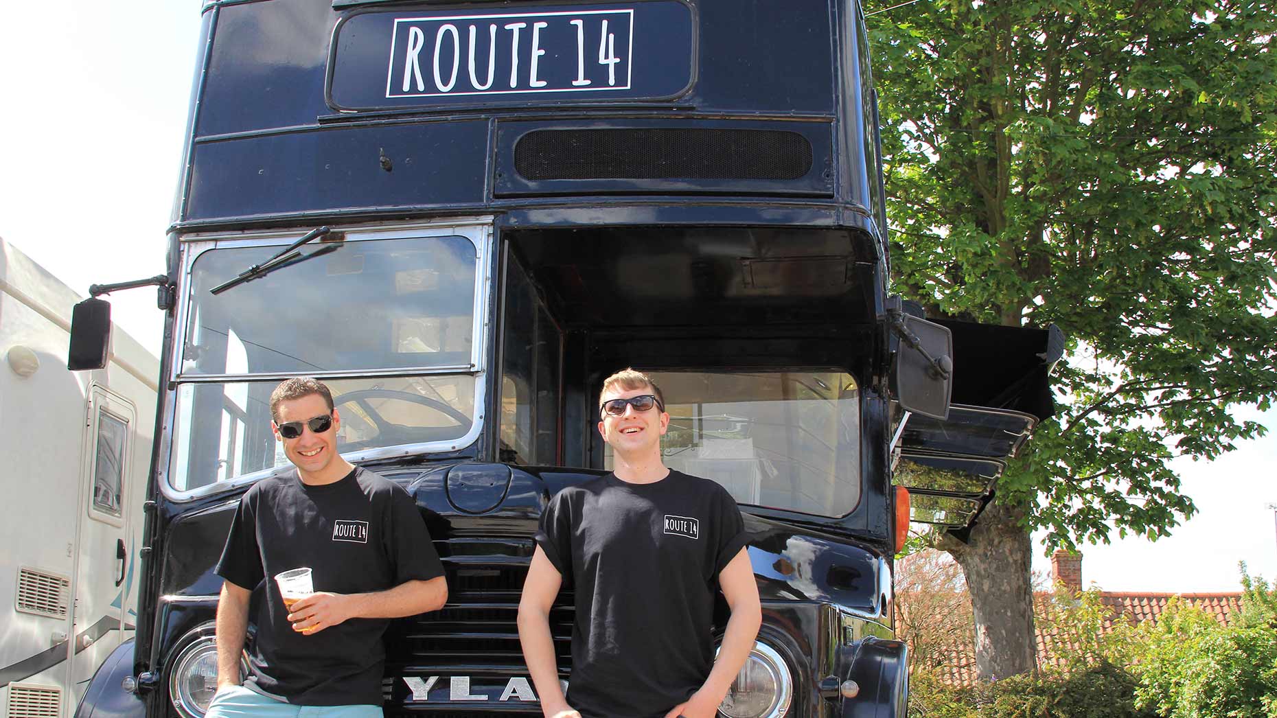 David Humphreys and Alex Robinson, founders of Route 14
