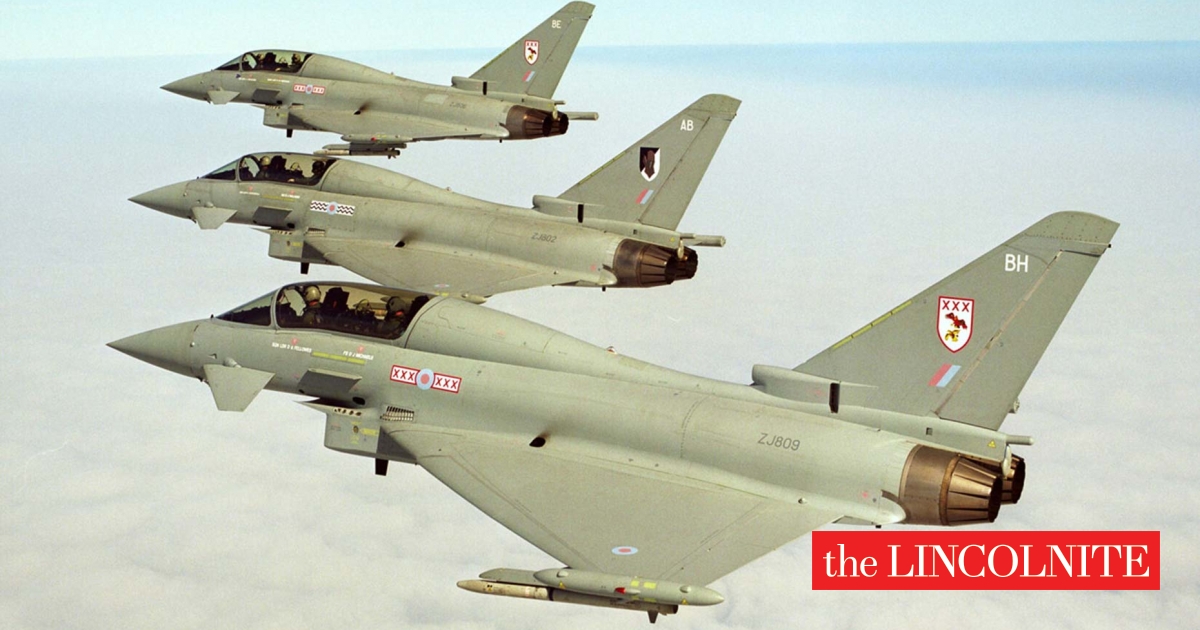 Compensation claims over sonic booms from Coningsby Typhoons