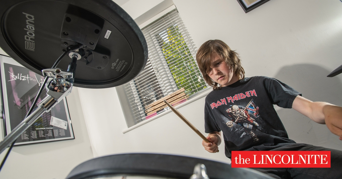 The 11-year-old Lincolnshire drum prodigy with talent beyond his years