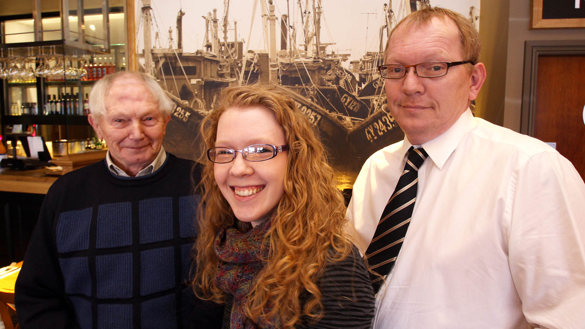 Family business (L-R): Founder David Tweedale, Sleaford shop manager Rachel Tweedale and Adrian Tweedale. Photo: Richard Addison