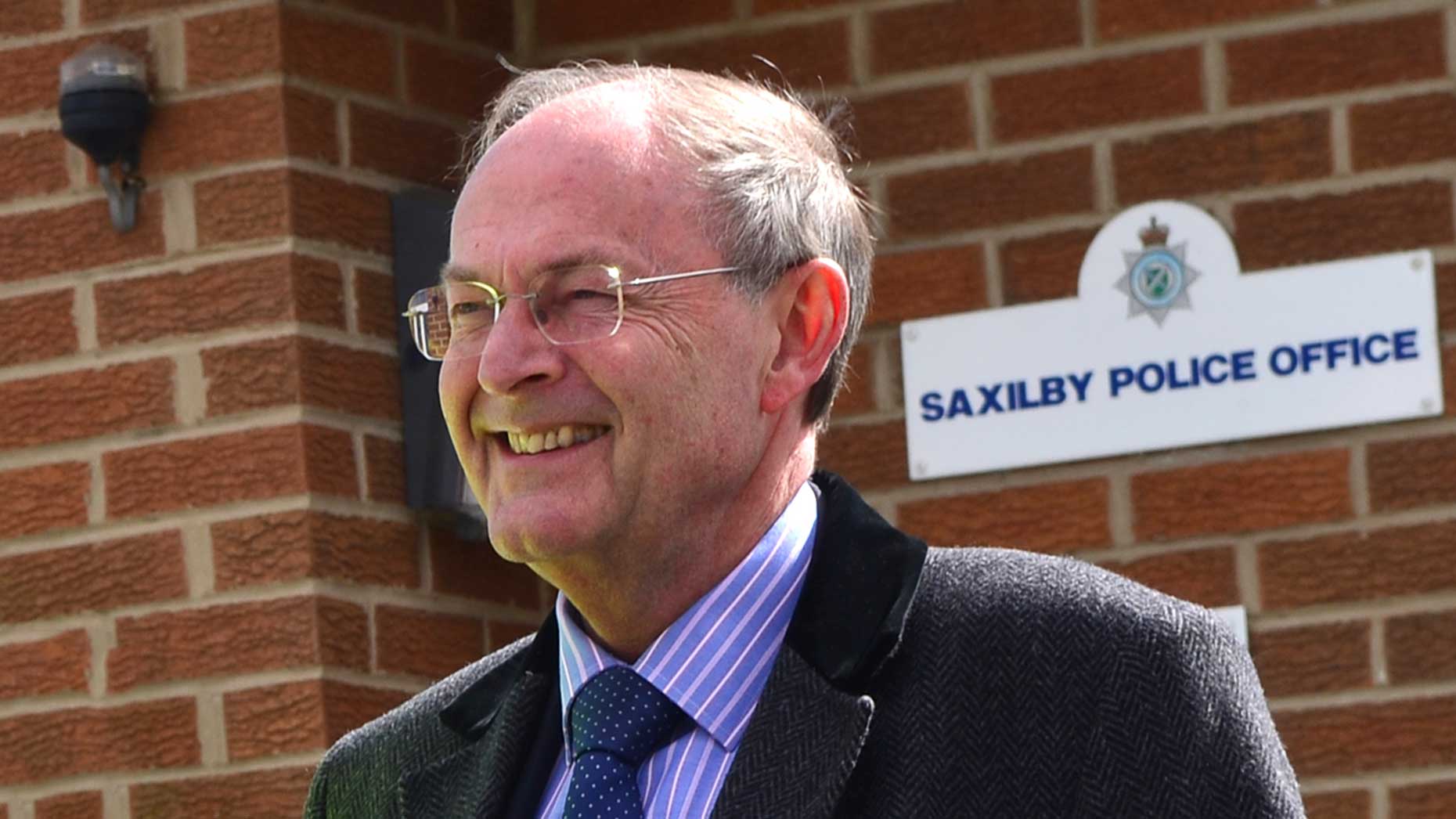 The first elected Lincolnshire Police and Crime Commissioner, Alan Hardwick. Photo: Steve Smailes for The Lincolnite