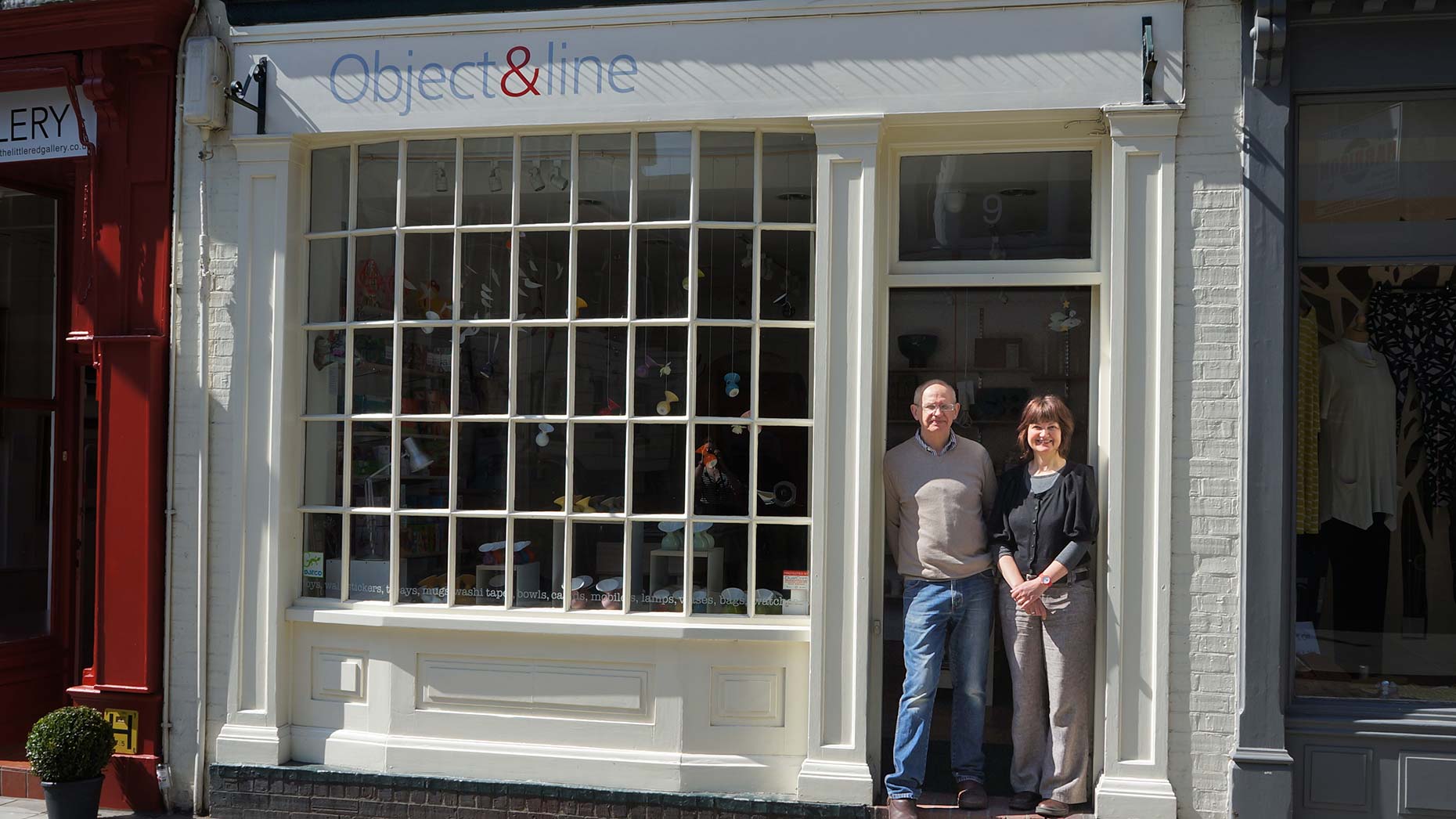 Object & Line owners Barry and Jill Hepton opened in 2010.