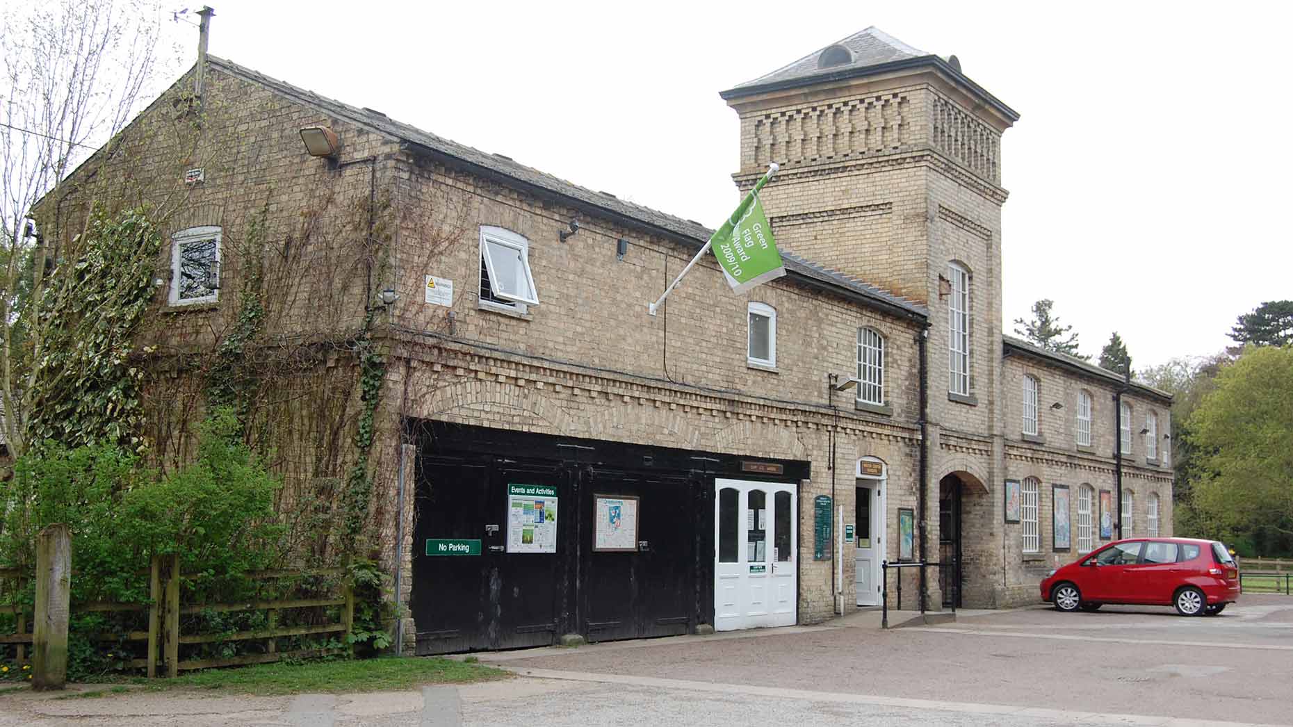 The Green Flag flying at Hartsholme park. Photo: CoLC