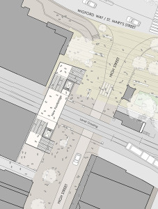 Designs unveiled for Lincoln High Street level crossing bridge