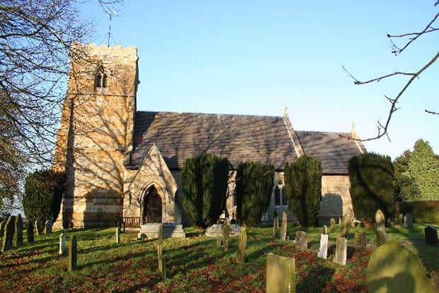 St Giles Church in Langton, where the story of the Magna Carta begins.