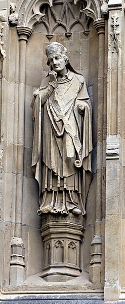 Stephen Langton, immortalised on Lincoln Cathedral.