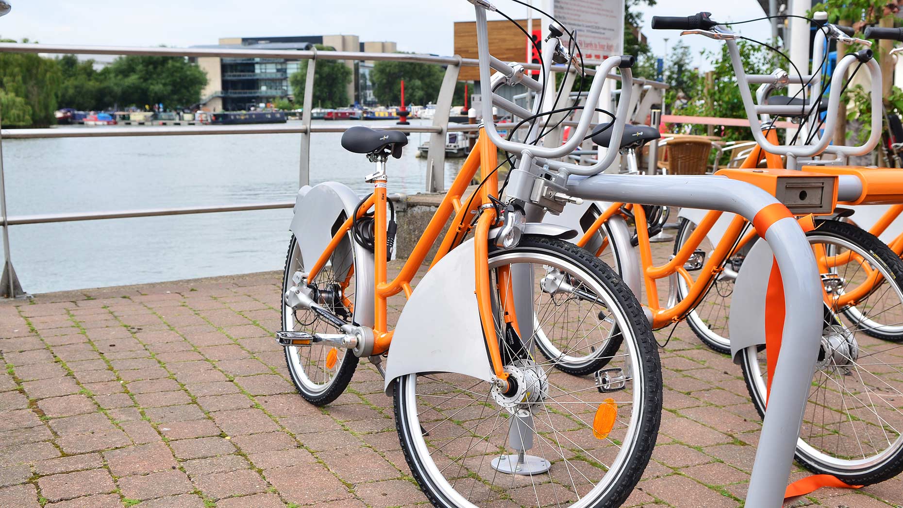 The Hirebikes were introduced in 2013 and have expanded to include more stations and passed many usage milestones. Photo: Steve Smailes for The Lincolnite