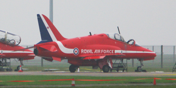 The planes were sealed off by investigators after the fatal incident which killed Flt Lft Cunningham. Photo: Steve Hill