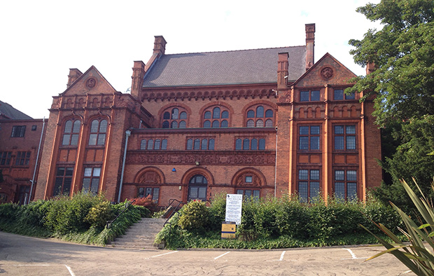 The Greestone Centre off Lindum Road in Lincoln, used to house the university's art department.