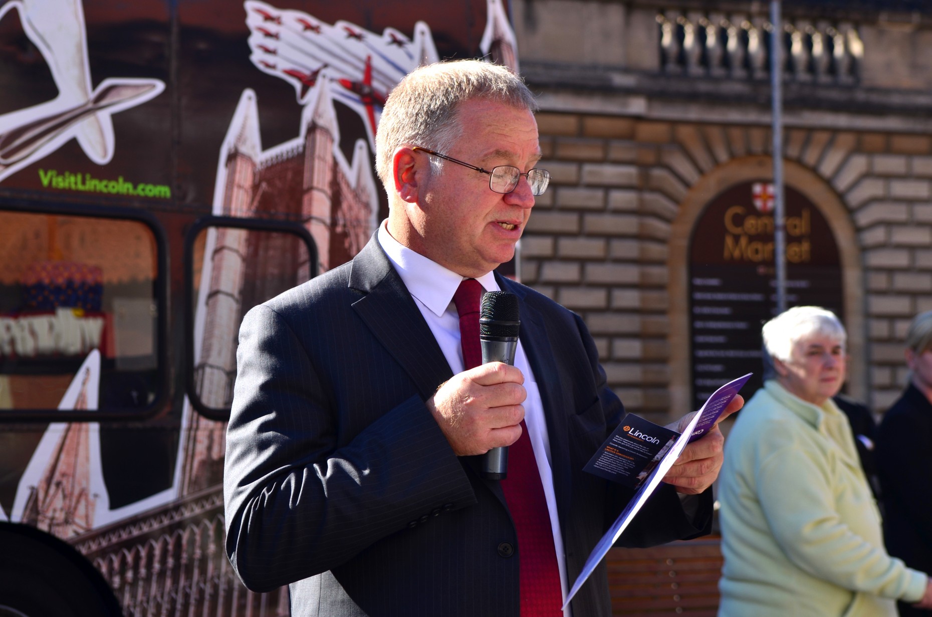 Lincoln BIG Chief Executive Matt Corrigan launched the Ambassadors Scheme on September 20, inviting Lincoln residents to get involved. Photo: Steve Smailes for The Lincolnite