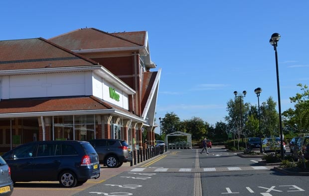 The attempted cash machines break-in at Waitrose Lincoln is believed to have happened between Sunday, September 8 and Monday, September 9.