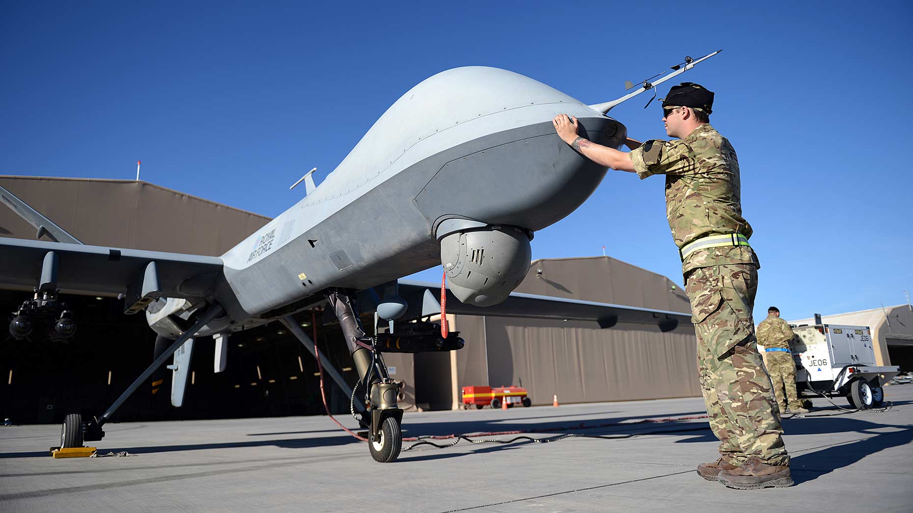 Raf Waddington Reaper Drones Lead Uks Increased Bombing Of Isil In Iraq