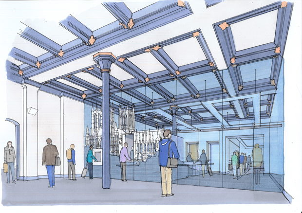 Passengers at Lincoln Station will benefit from a bigger, brighter booking hall. Here's what it will look like.