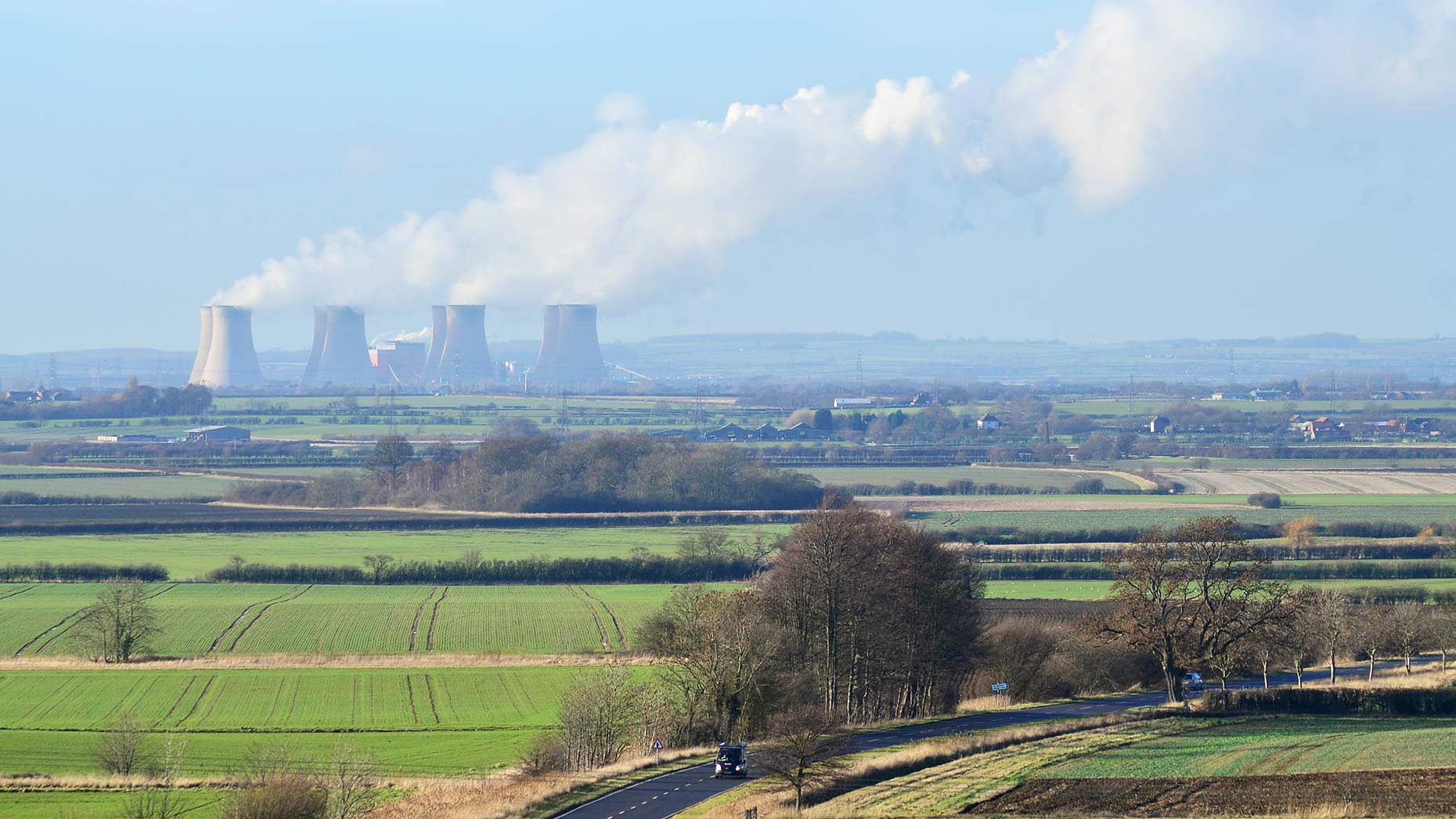 The A1500 Tillbridge Lane near Lincoln, an area discovered to have shale gas resource. Photo: Steve Smailes for The Lincolnite
