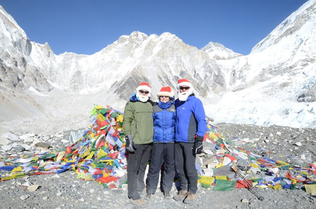 Dr Rona Mackenzie climbing Mt. Everest this Christmas.
