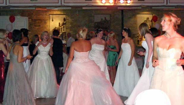 Wear Your Wedding Dress Again charity ball is a popular annual fundraiser. Photo: Wear Your Wedding Dress Again