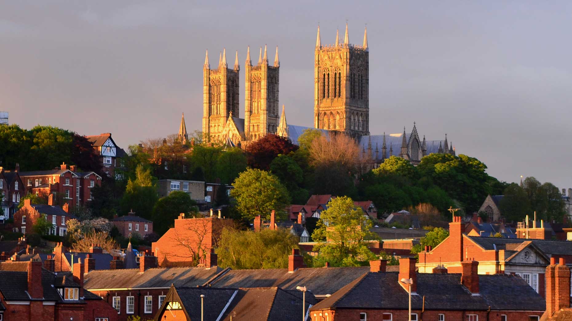 Lincoln Cathedral basking in the sunshine. Photo: File/The Lincolnite