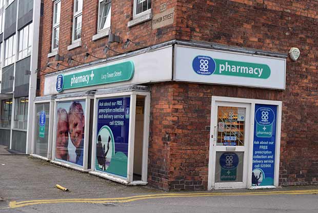 The current Co-op pharmacy on Lucy Tower Street will move inside the Newland Health Centre.