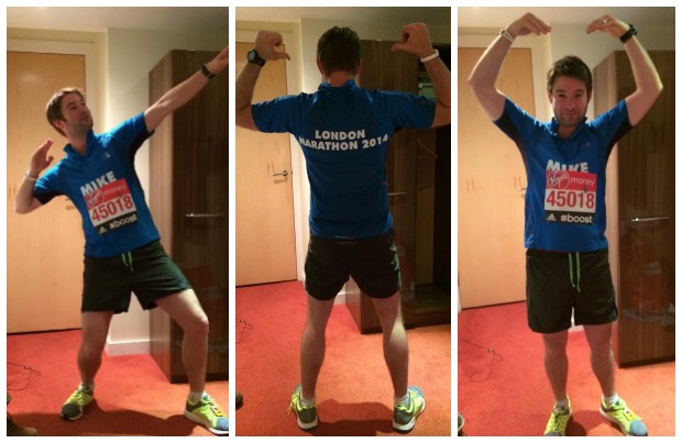 Mike Lawlor took part in the 2014 London Marathon for Ovacome in memory of his grandma.