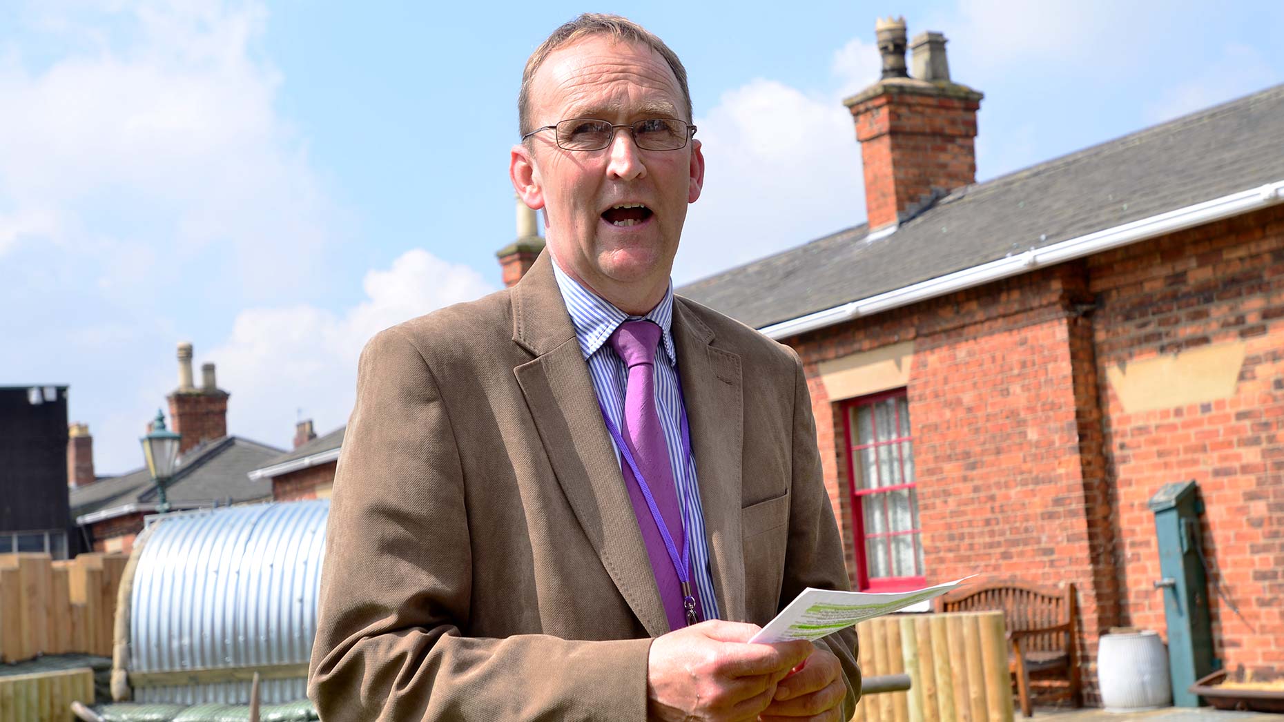 Councillor Nick Worth, Executive Member for Culture and Heritage. Photo: Steve Smailes for The Lincolnite