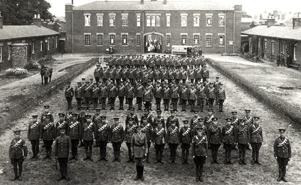 The Lincolnshire Regiment. Photo: courtesy of the Museum of Lincolnshire Life