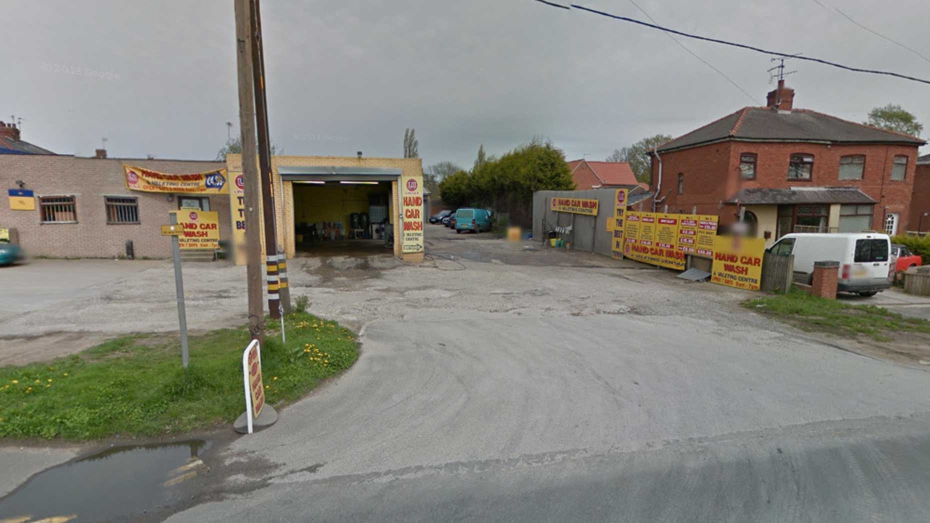 The car wash is situated behind the Jet garage on Newark Road. Photo: Google Street View