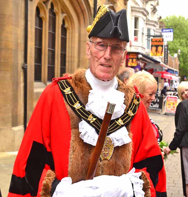Mayor of Lincoln 2014/2015 Councillor Brent Charlesworth. Photo: Steve Smailes for The Lincolnite