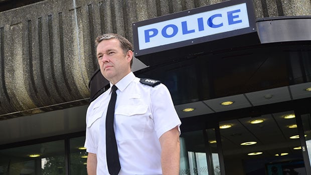 Chief Inspector Stewart Brinn. Photo: Steve Smailes for The Lincolnite