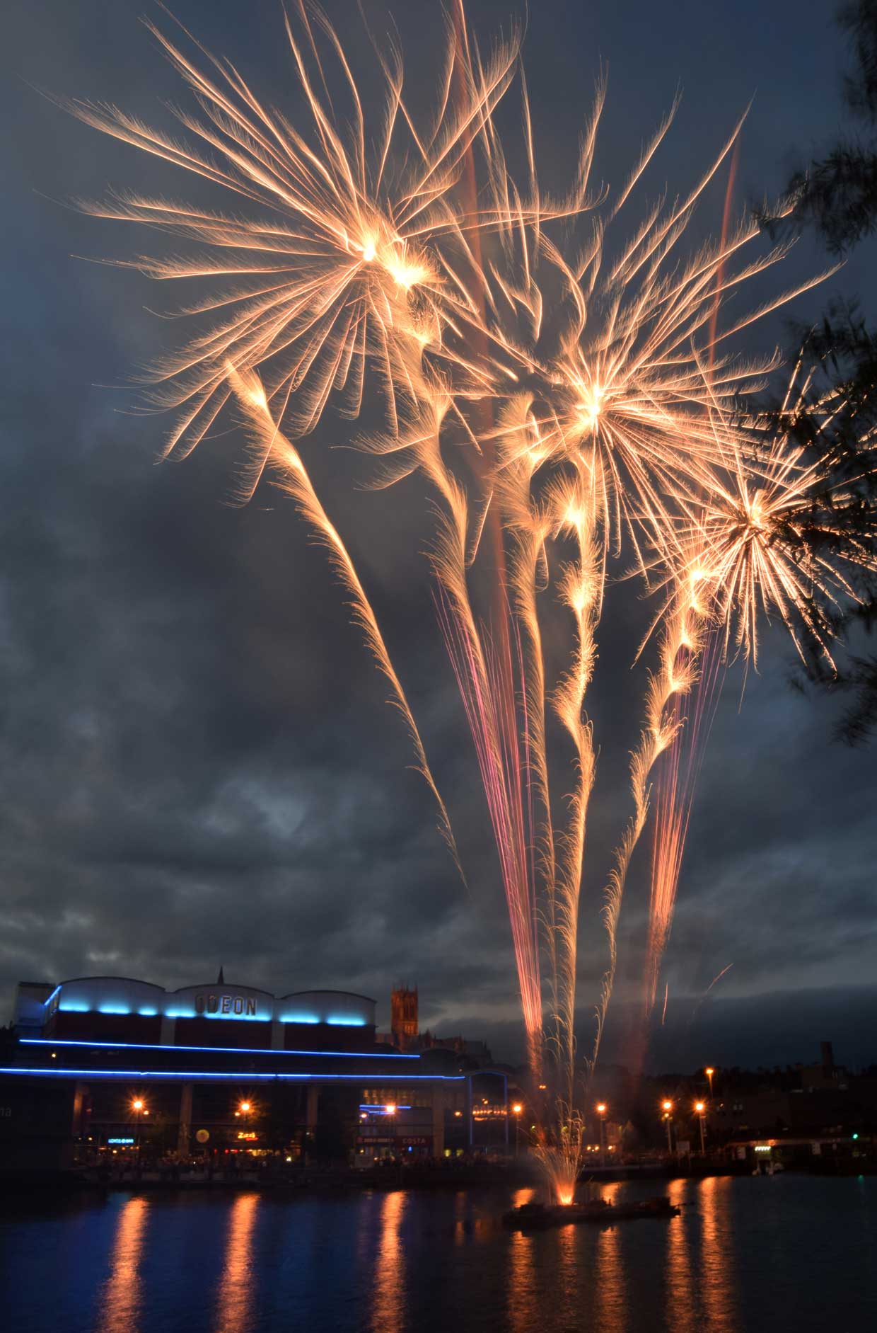 Fireworks at the 2014 Lincoln Festival. Photo: John Bennet for The Lincolnite