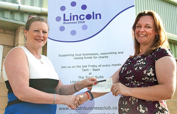 To celebrate the LBC's 10th anniversary, two charities were awarded £300 donations. 