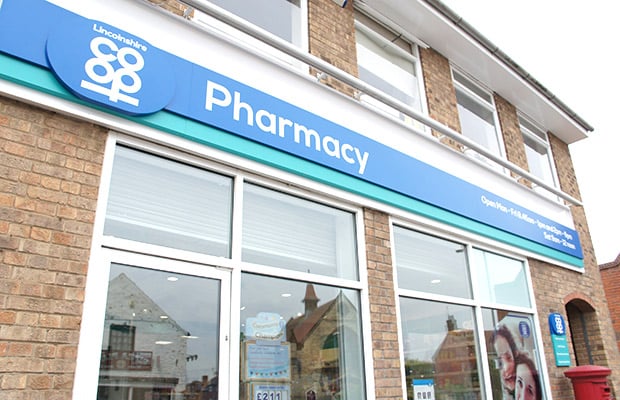 The pharmacy has also been given a new frontage. 