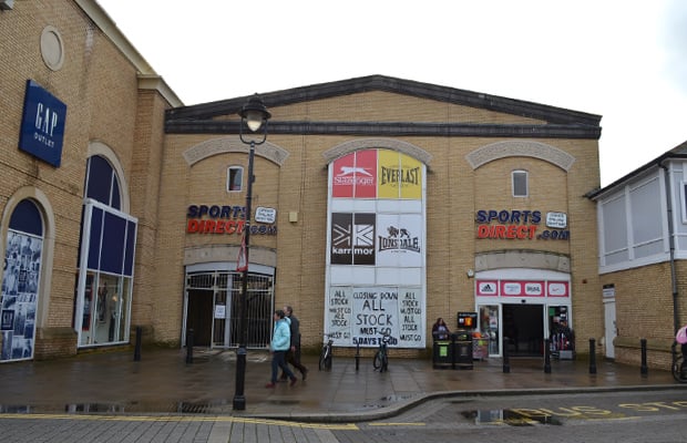 Sportsdirect.com's current St Marks unit is holding a closing down sale. 