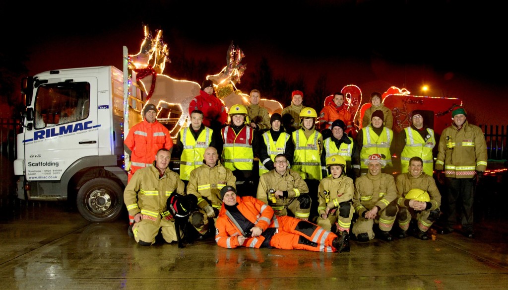 Lincolnshire Firefighters Set For Festive Charity Sleigh Tour