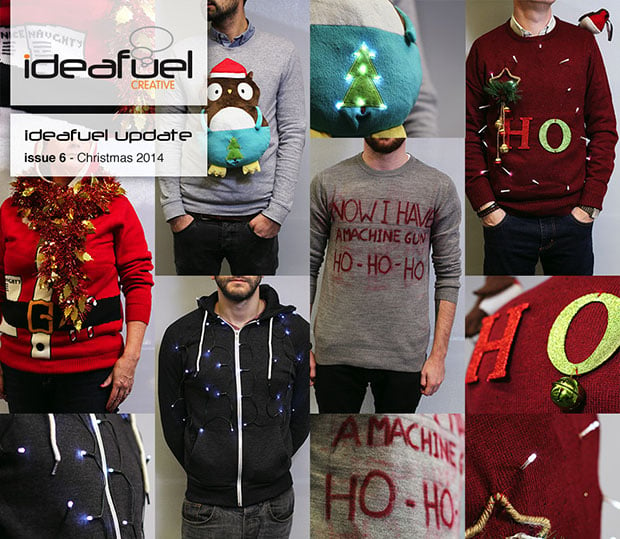 Ideafuel decided to create their own Christmas jumpers.