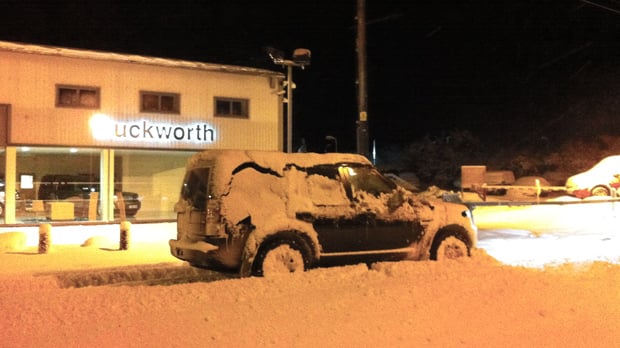 Duckworth vehicles poised for an emergency.