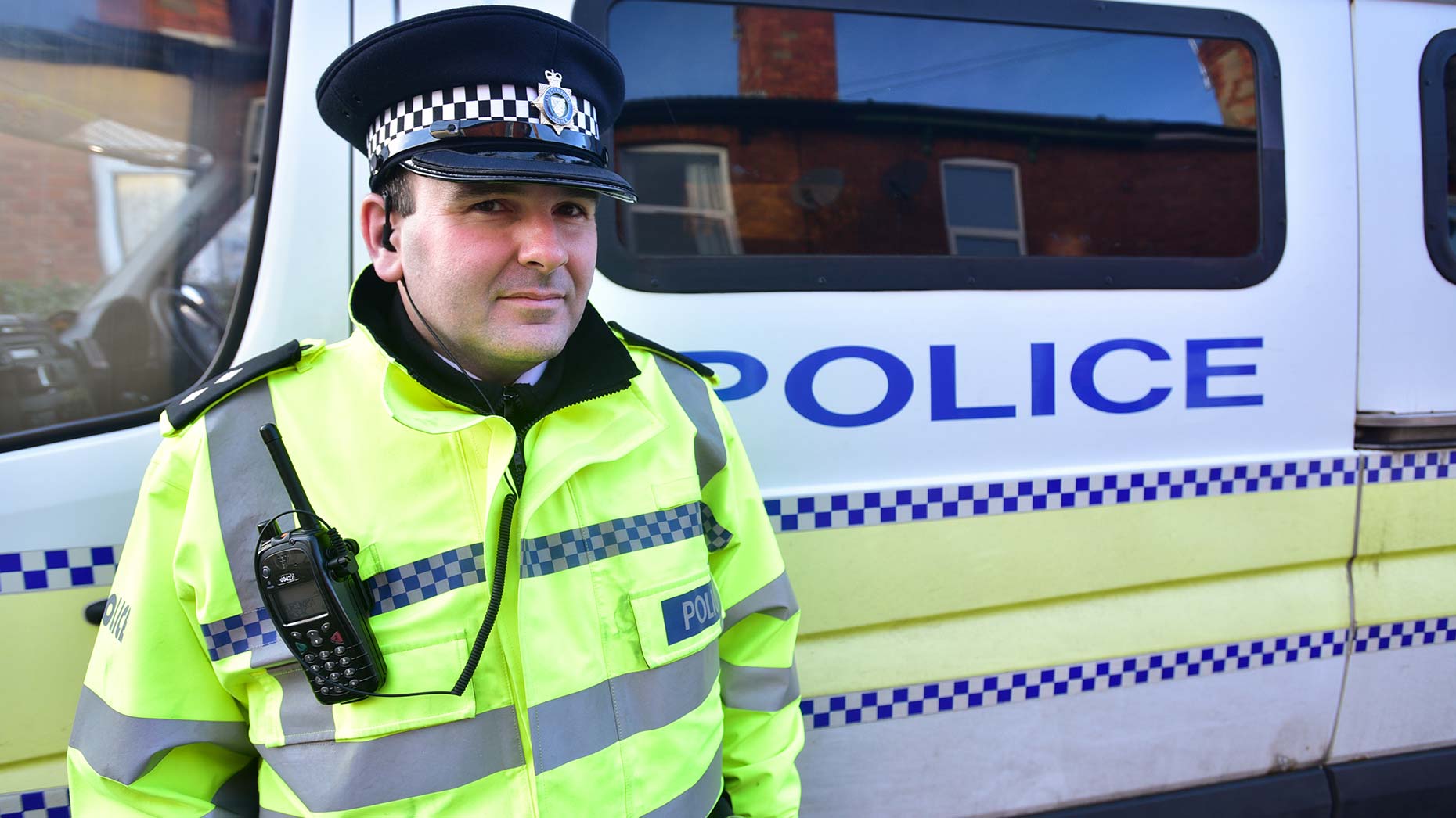 Inspector Pat Coates, the Lincoln Centre Neighboroughood Policing Inspector. Photo: Steve Smailes for The Lincolnite