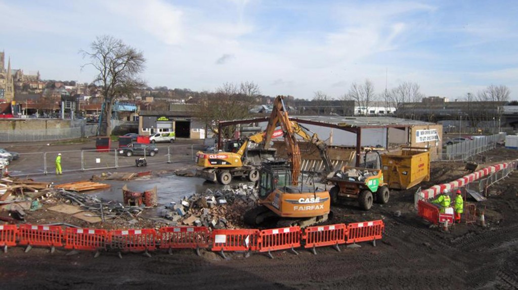 Sincil Dyke footbridge to be installed this week