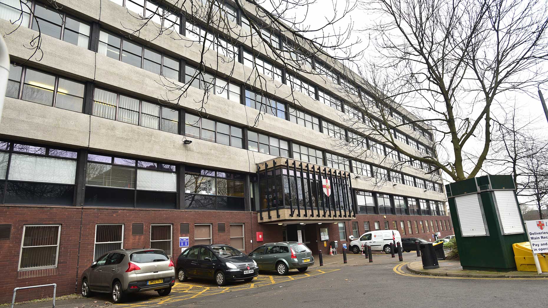 City Hall, off Orchard Street. Photo Steve Smailes for The Lincolnite