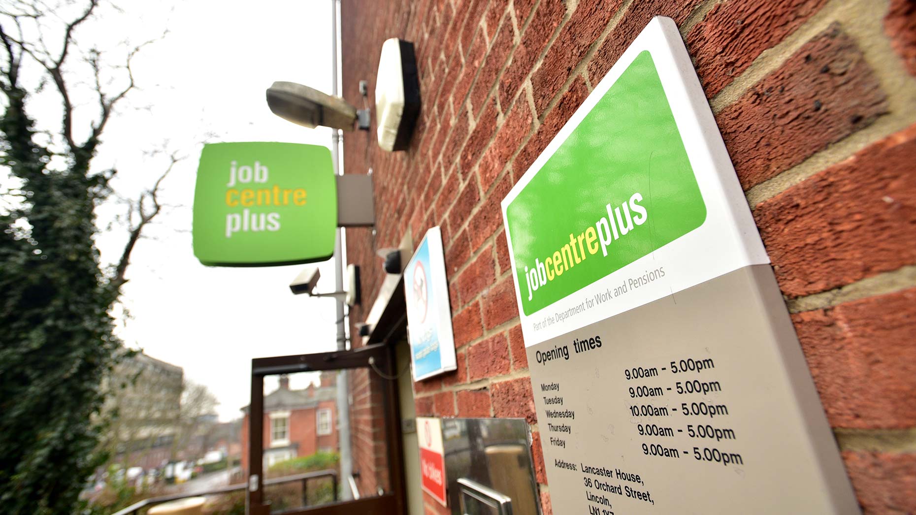 Lincoln Jobcentre on Orchard Street. Photo Steve Smailes for The Lincolnite
