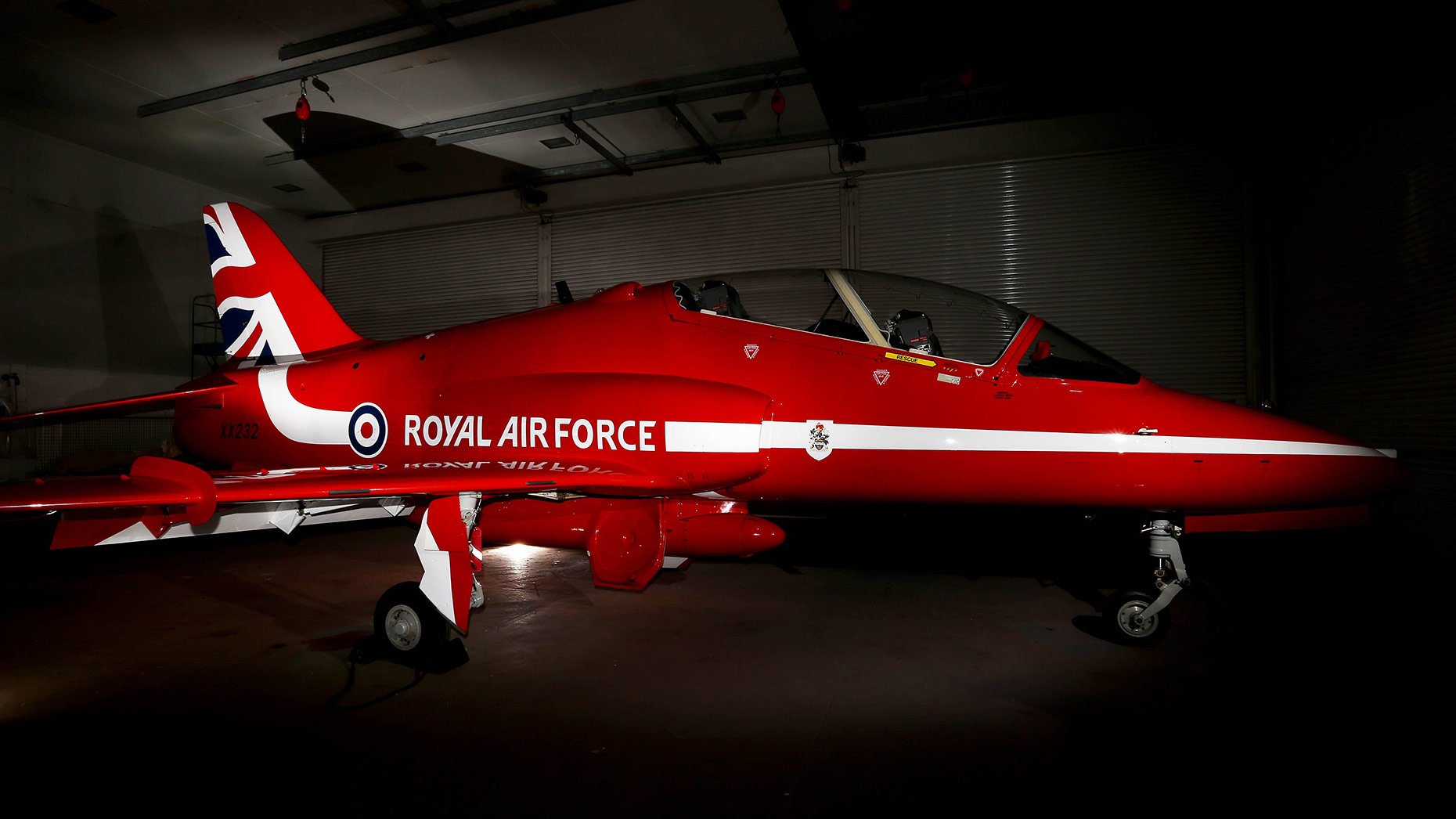 A look at the new design for the Red Arrows. Photo SAC Craig Marshall, MoD/Crown Copyright 2015