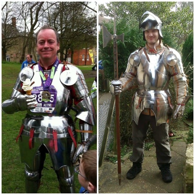 Fundraisers Kyle Senior and Paul Spence are gearing up to tackle the Lincoln 10K road race.