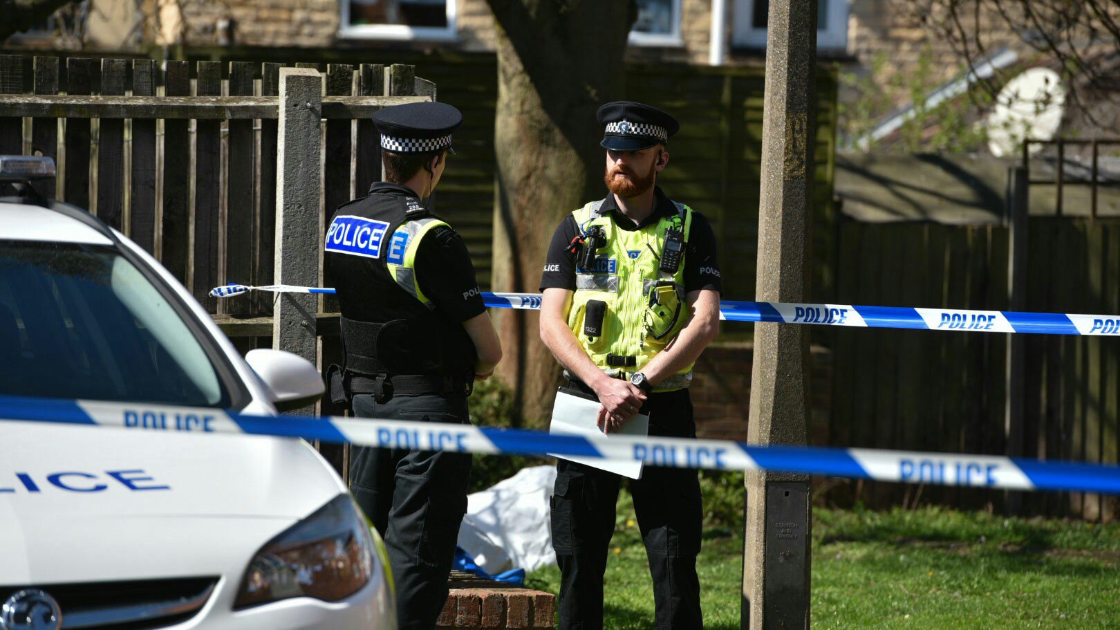 Police said officers will be conducting house to house enquires in the area. Photo: Steve Smailes for The Lincolnite