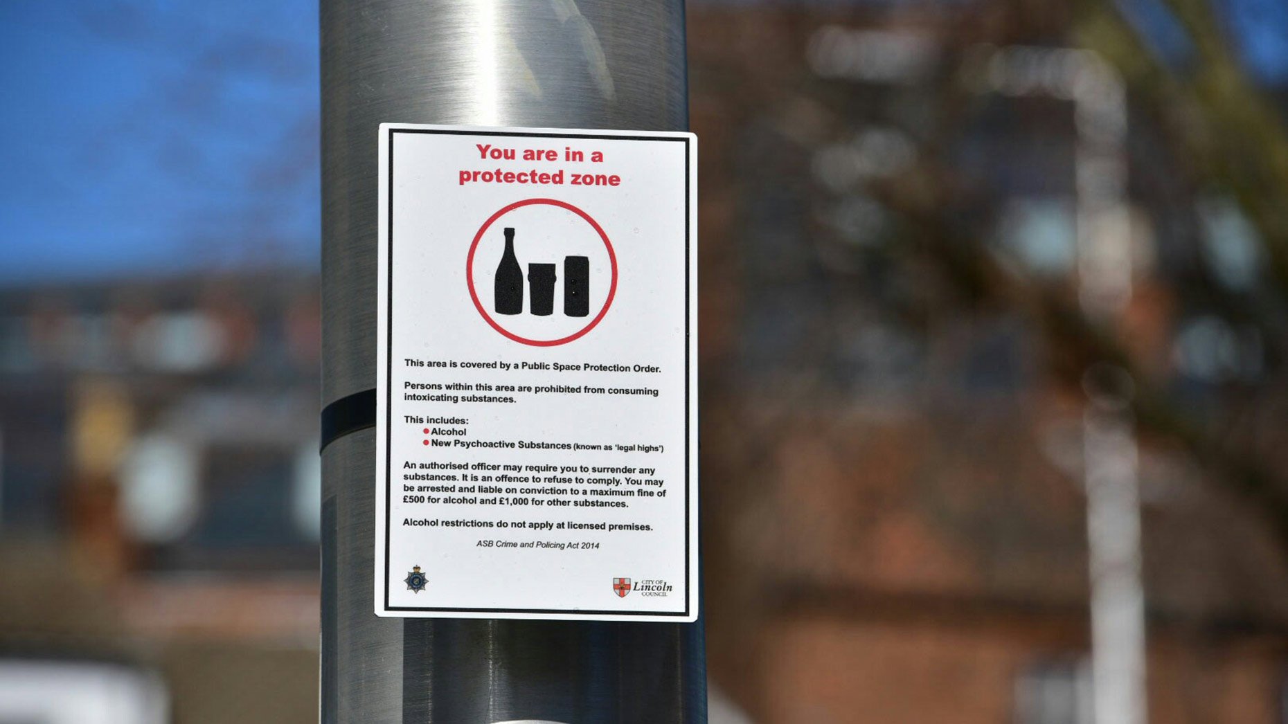 Lincoln became the first place in the UK to ban the use of legal highs in its city centre. Photo: Steve Smailes for The Lincolnite