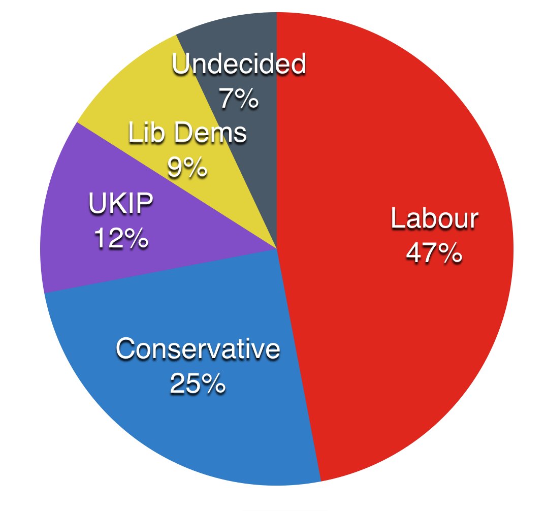 The latest results of the people who took part in the Big Election Survey.