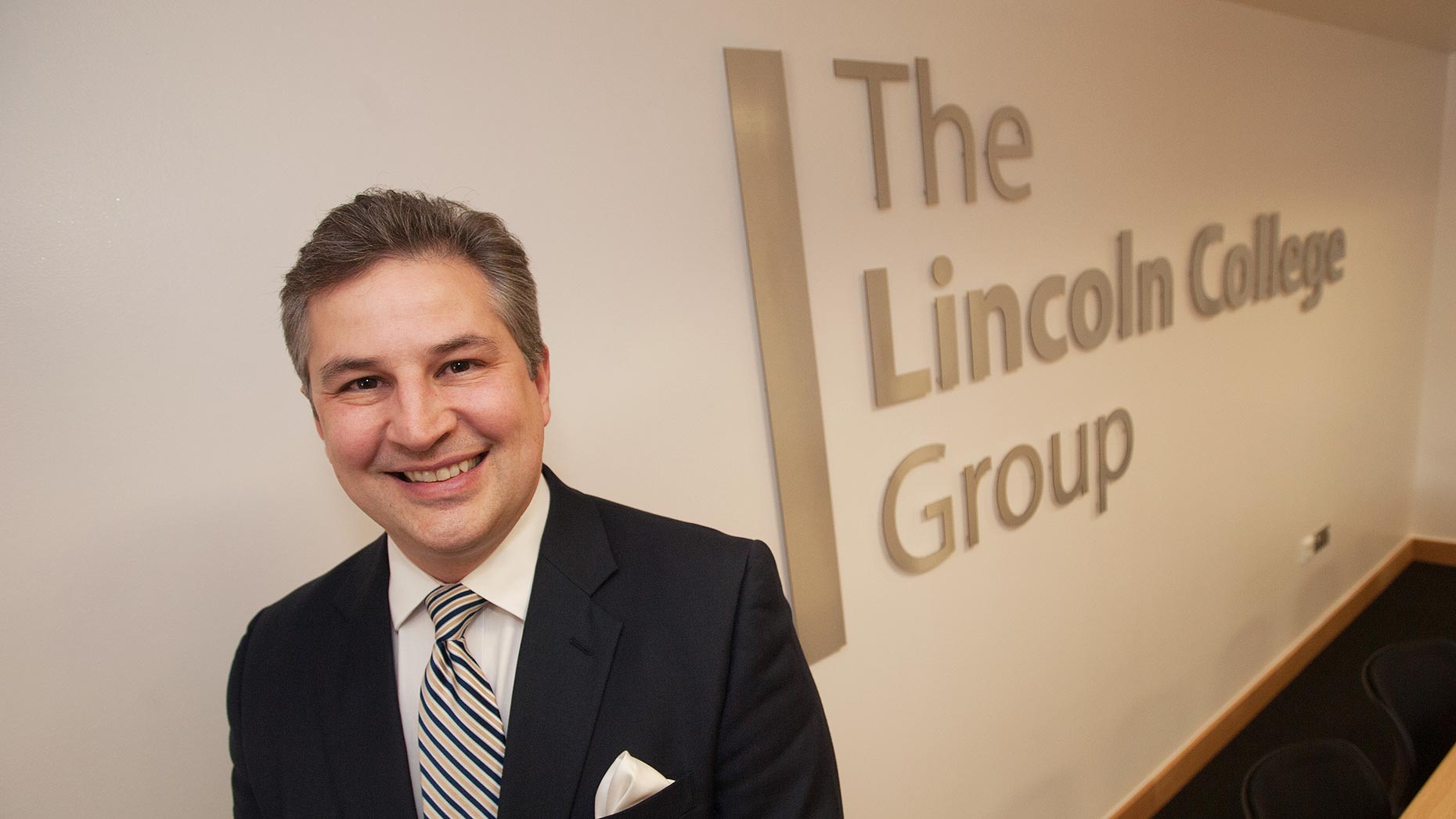 Gary Headland, CEO of the Lincoln College Group. Photo Steve Smailes for Lincolnshire Business