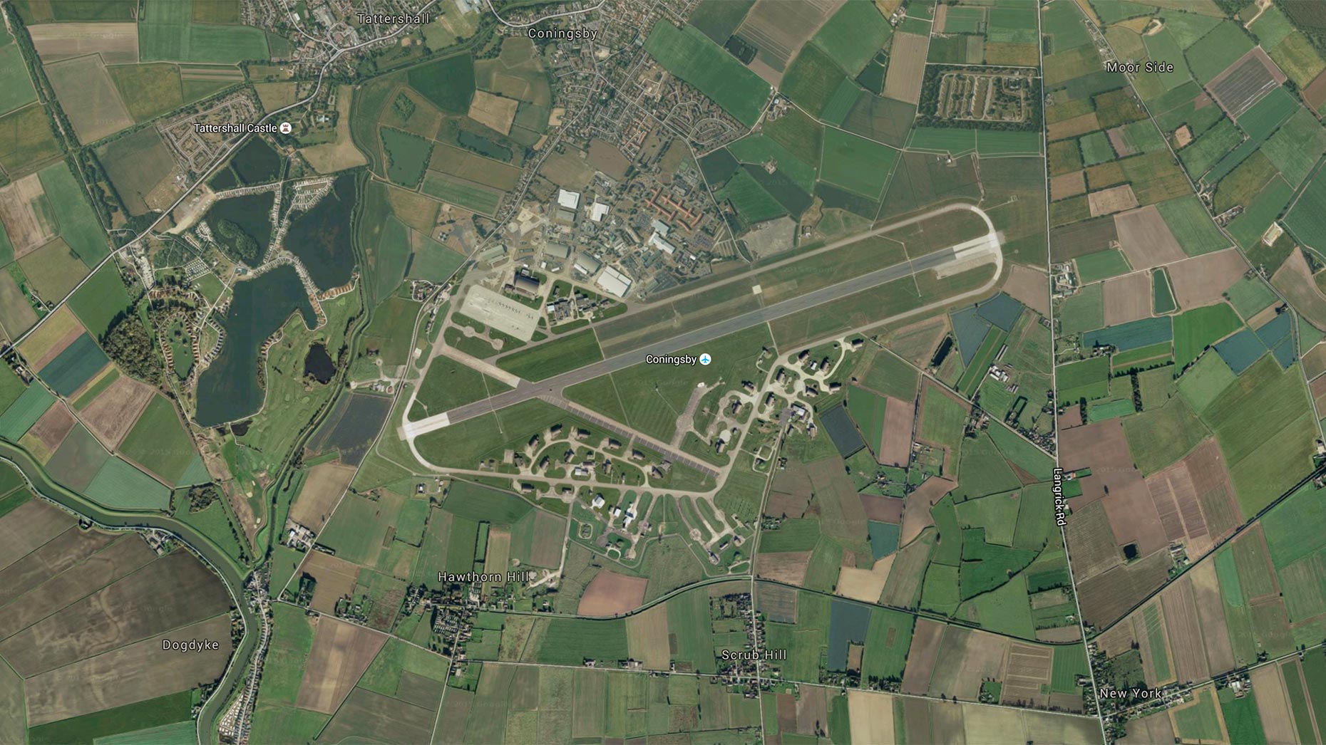 RAF Coningsby. Image: Google Earth