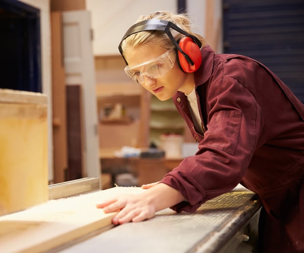 Carpentry and joining training will be available to the next generation of skilled workers. Photo: Stuart Wilde